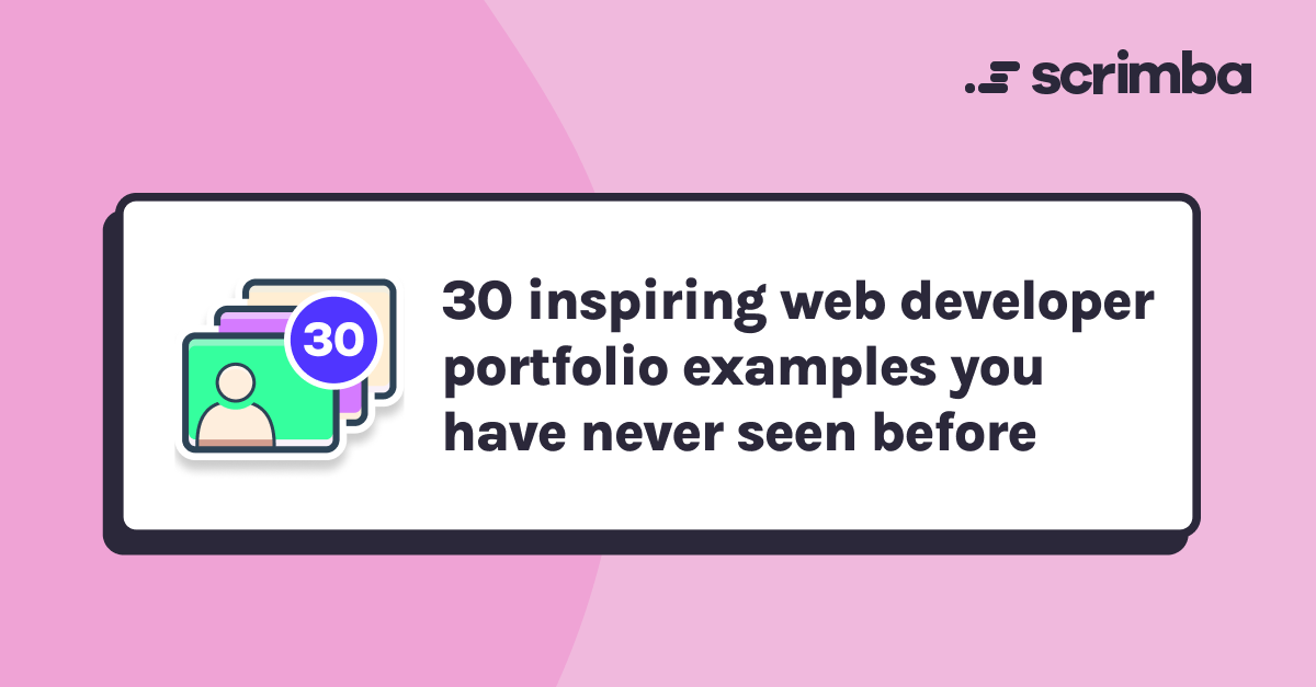 30 inspiring web developer portfolio examples you have never seen before