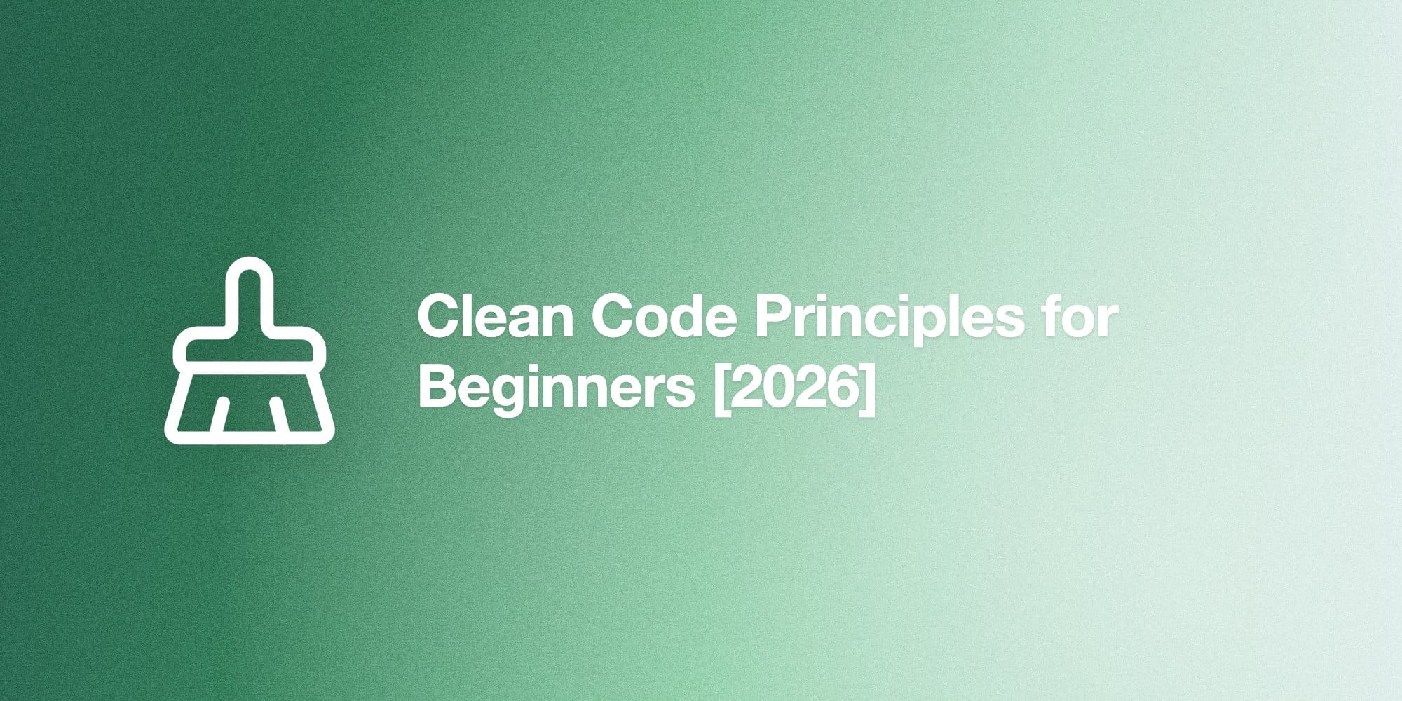 Clean Code Principles for Beginners