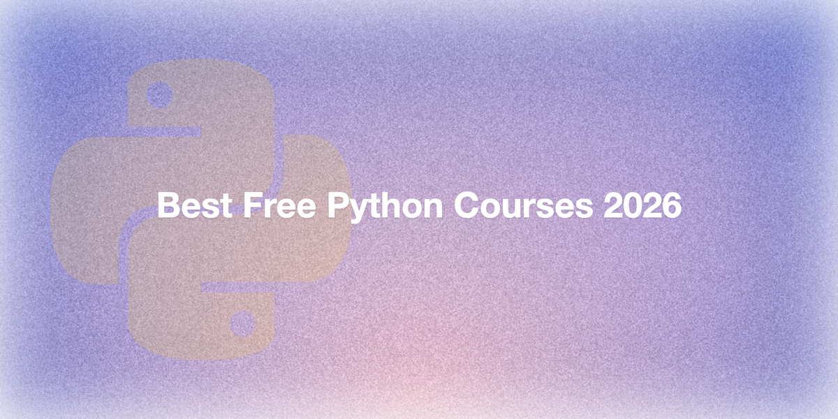 Best Free Python Courses for Beginners in 2026