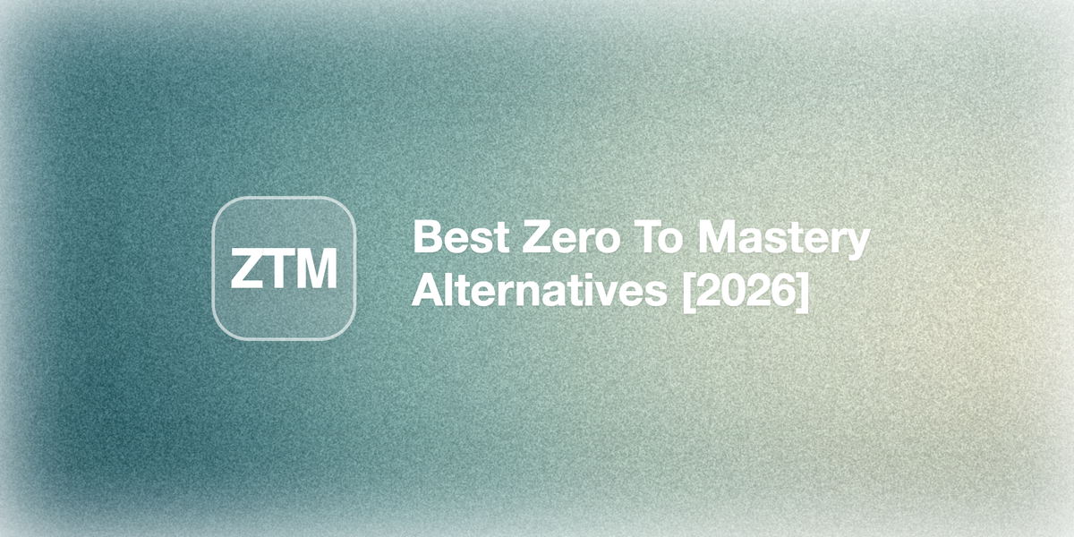 Best Zero To Mastery Alternatives [2026]