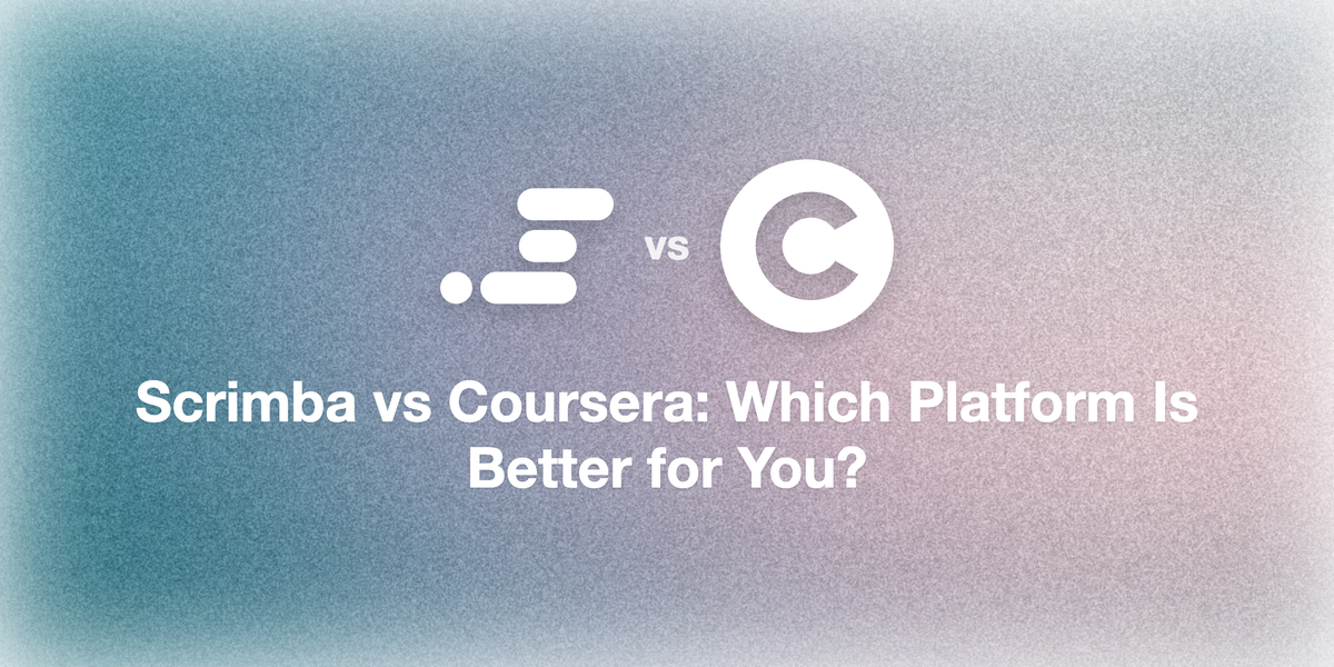 Scrimba vs Coursera: Which Is Better for Learning to Code in 2026?