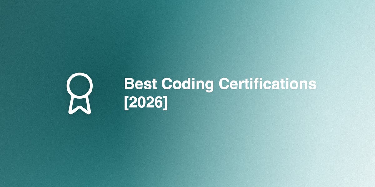 Best Coding Certifications [2026]