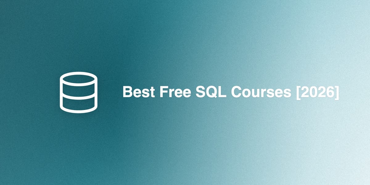 Best Free SQL Courses [2026]