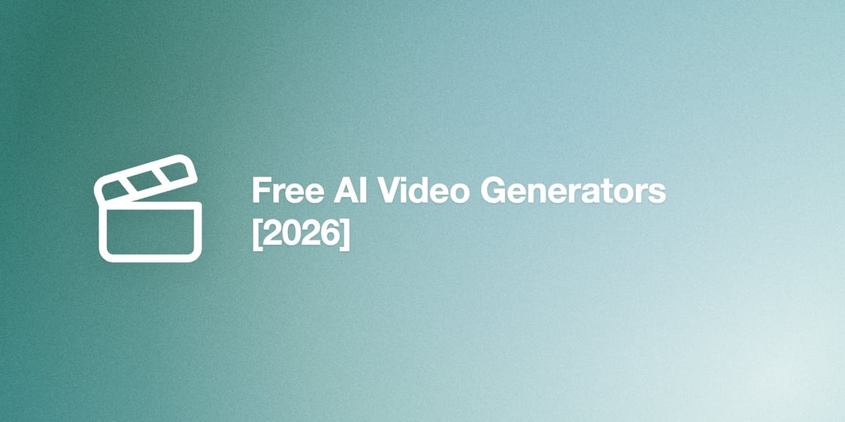 Free AI Video Generators [2026]