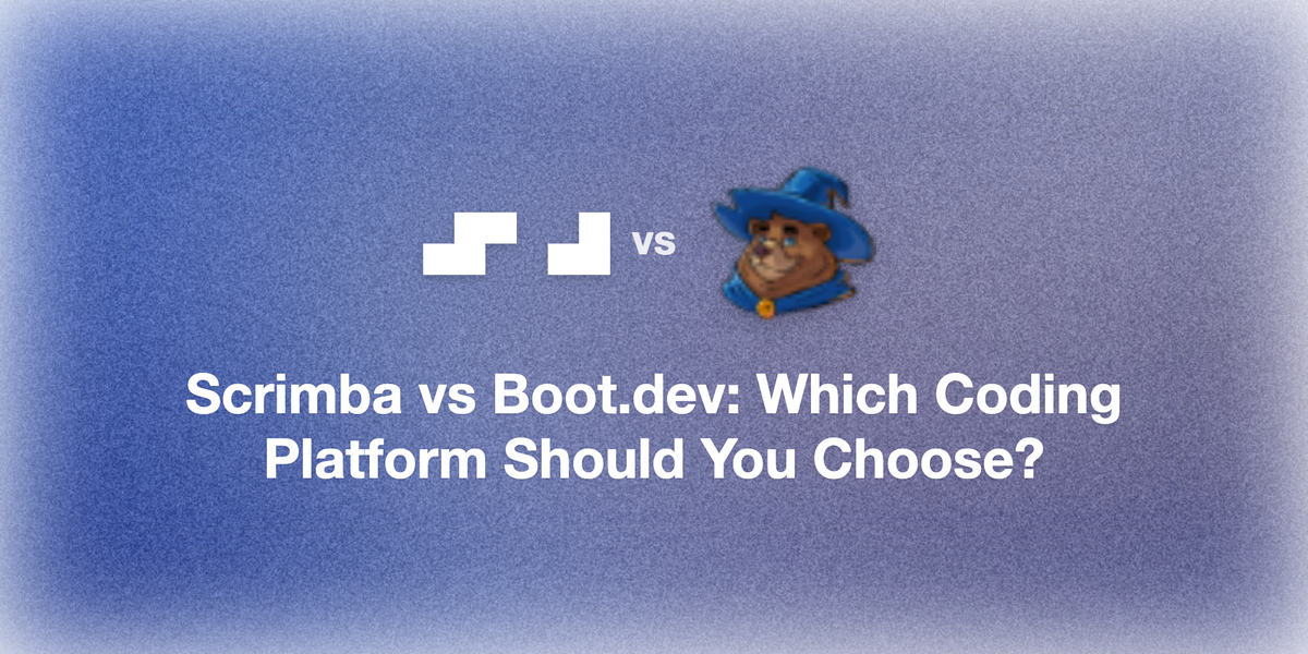 Scrimba vs Boot.dev: Which Coding Platform Should You Choose?