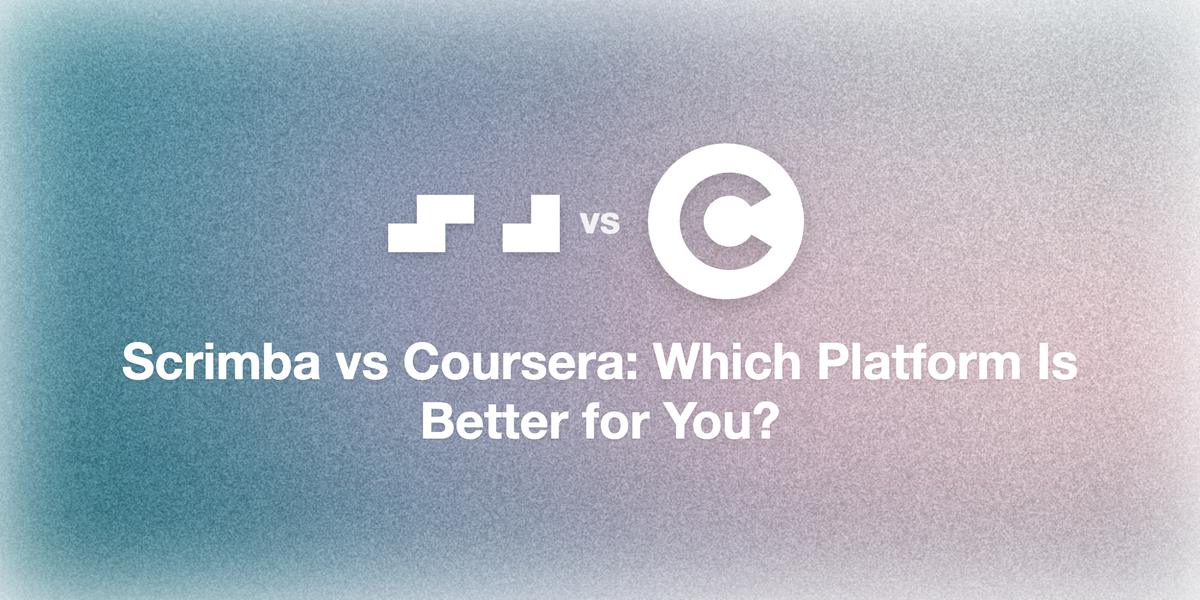 Scrimba vs Coursera: Which Is Better for Learning to Code in 2026?