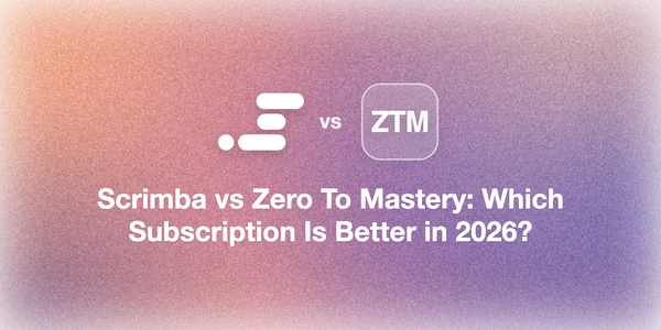 Scrimba vs Zero To Mastery: Which Subscription Is Better in 2026?