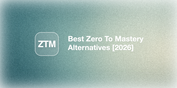 Best Zero To Mastery Alternatives [2026]