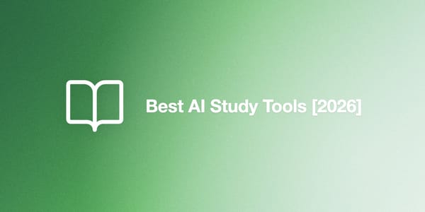 Best AI Study Tools [2026]