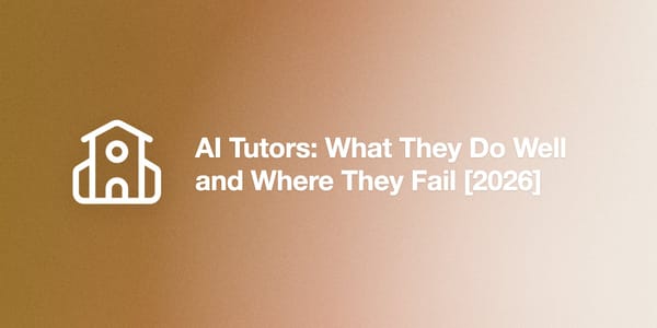 AI Tutors: What They Do Well and Where They Fail [2026]