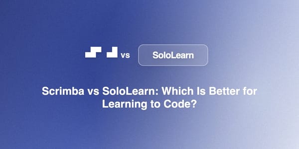Scrimba vs SoloLearn: Which Is Better for Learning to Code?