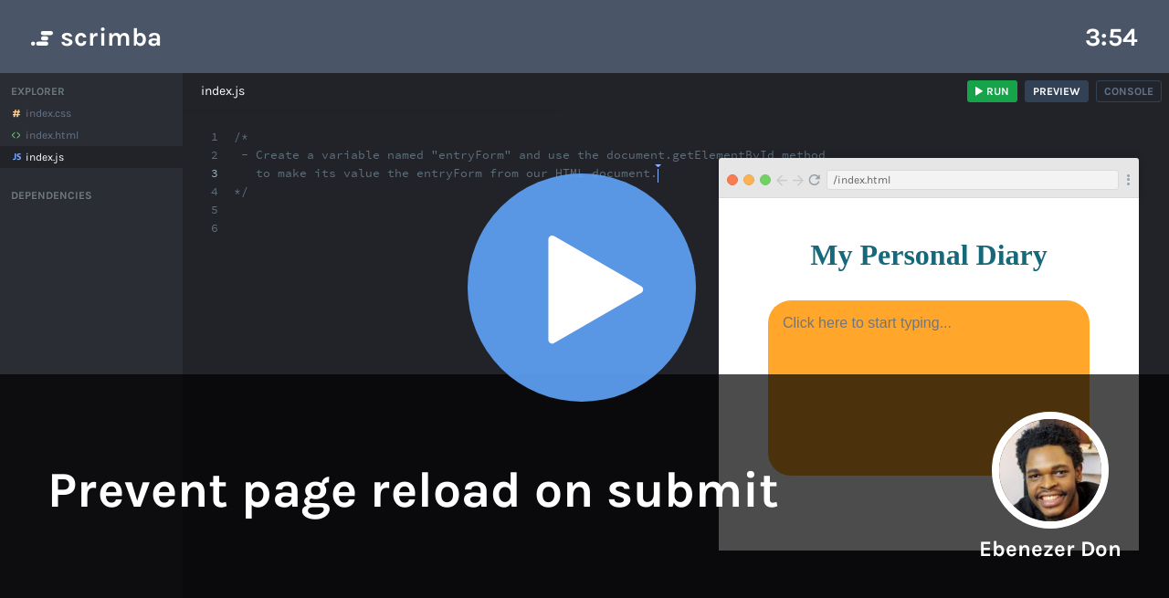 prevent-page-reload-on-submit